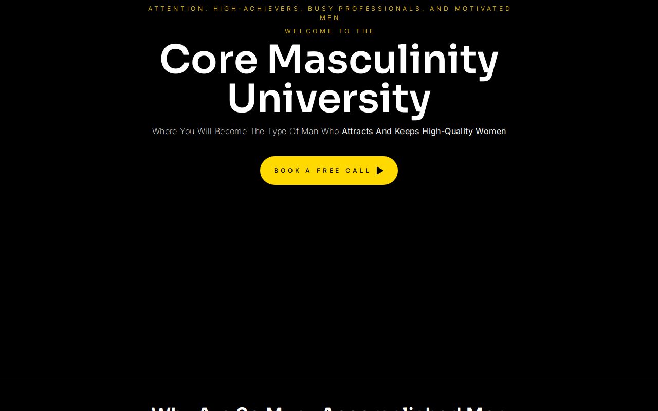 www.coremasculinityuniversity.com